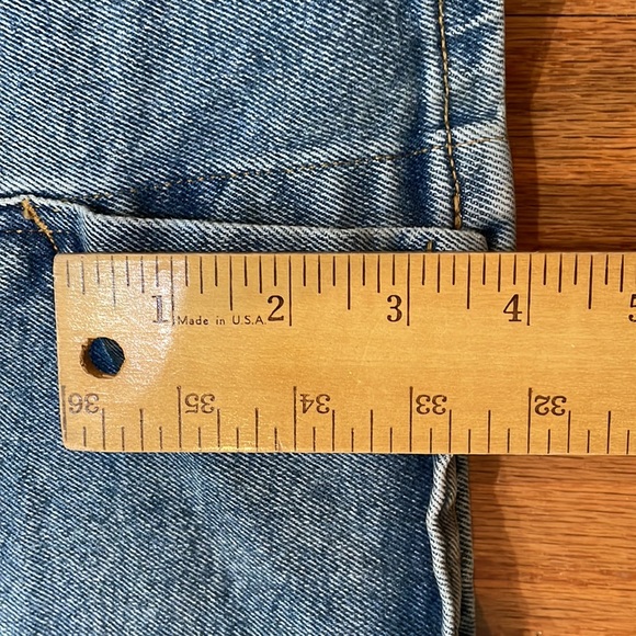A NWT Levi’s Strauss & CO. Size 26 Blue Jeans Skirt Pencil Style Pockets - Picture 15 of 16